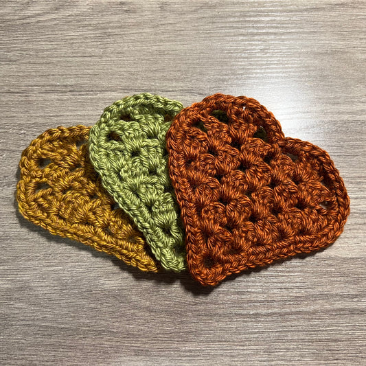 Custom Heart Coasters