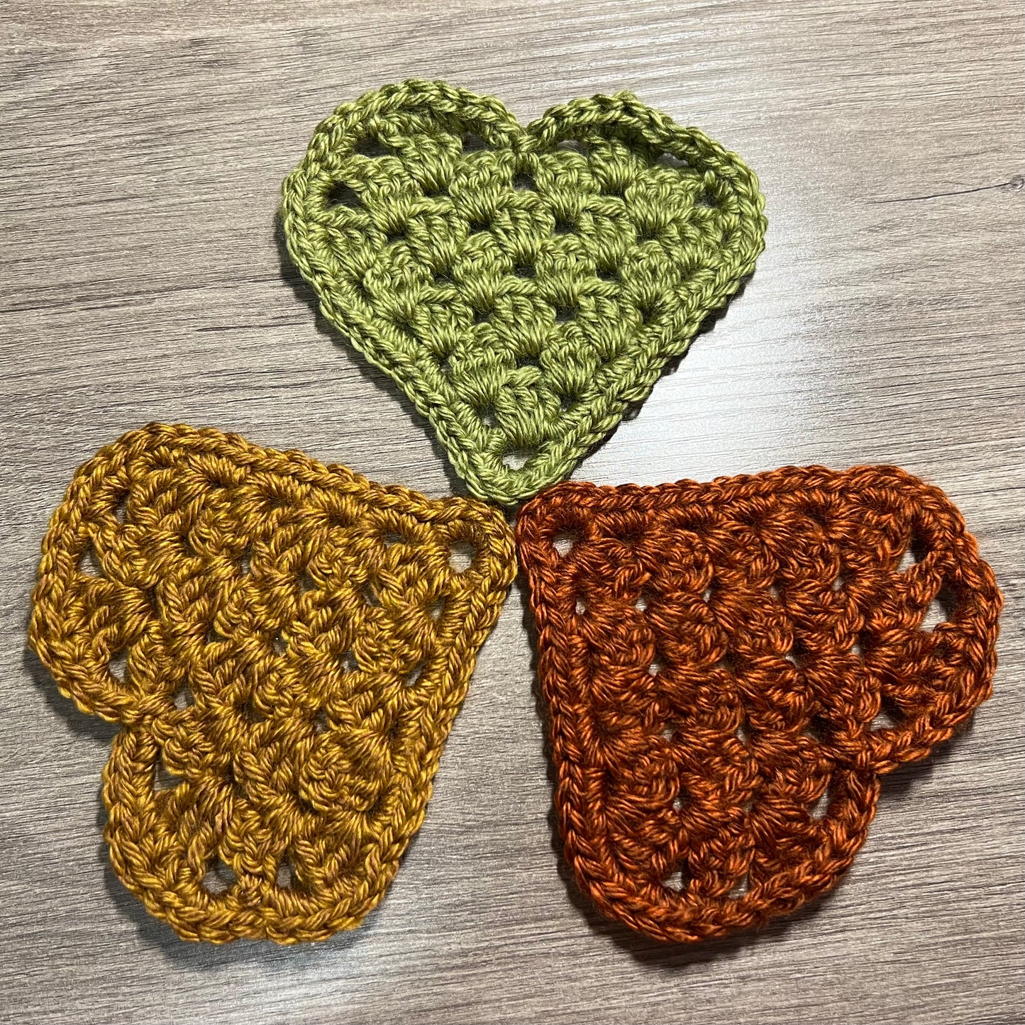 Custom Heart Coasters