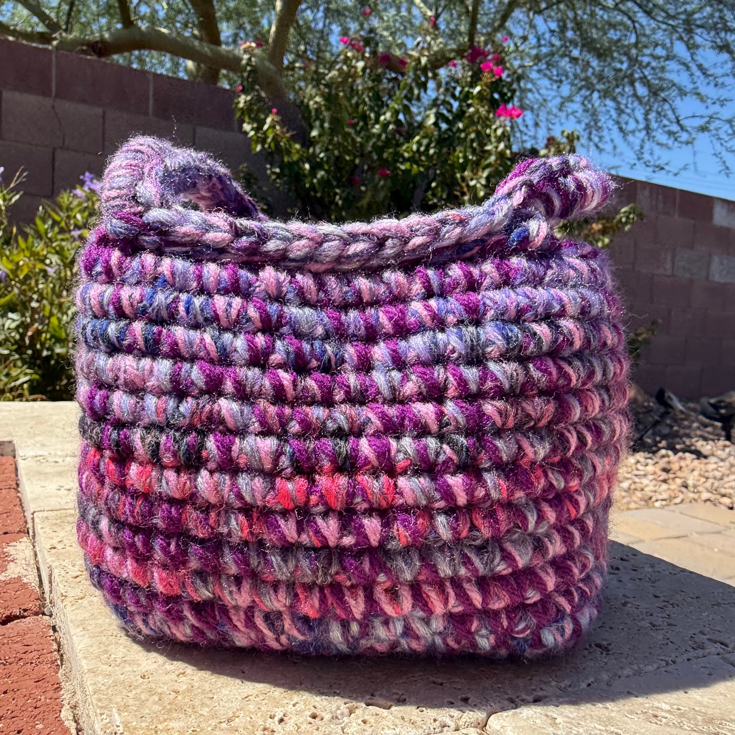 Custom Medium Basket With Handles