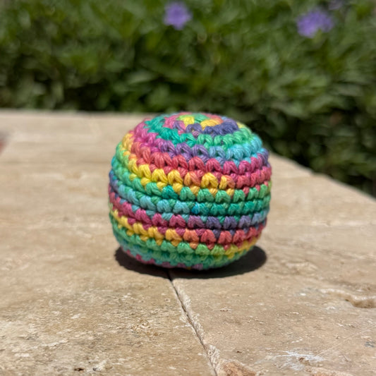 Rainbow Hacky Sack