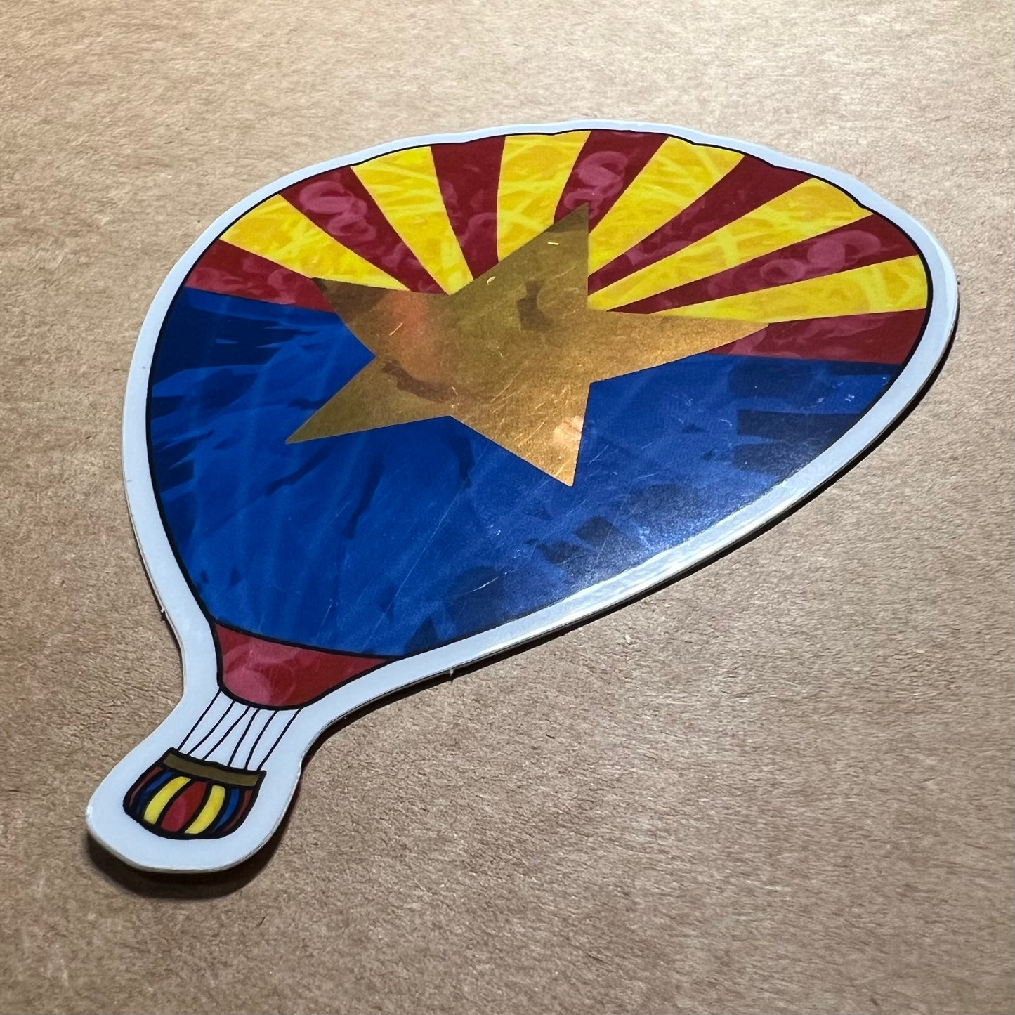 Hot Air Balloon Sticker | Harrison's Autism Art