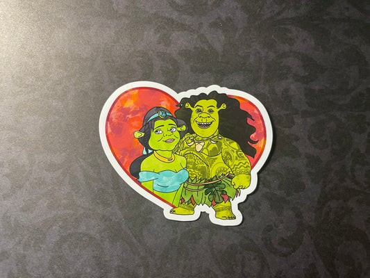 Ogre Love Mashup Magnet