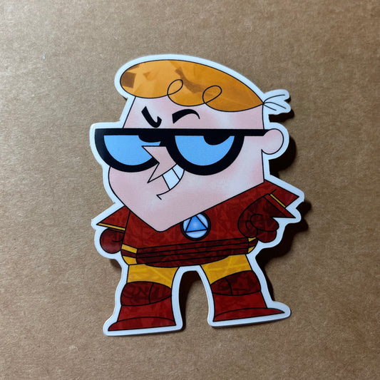 May Patreon | Boy Genius Sticker | Harrison's Autism Art