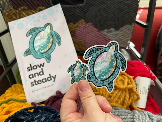 Turtle Journal With Stickers