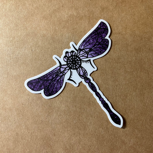 Dragonfly Sticker (Matte)