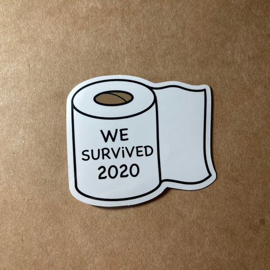 Toilet Paper Sticker