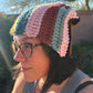 Warm Hat - Multi with Pink