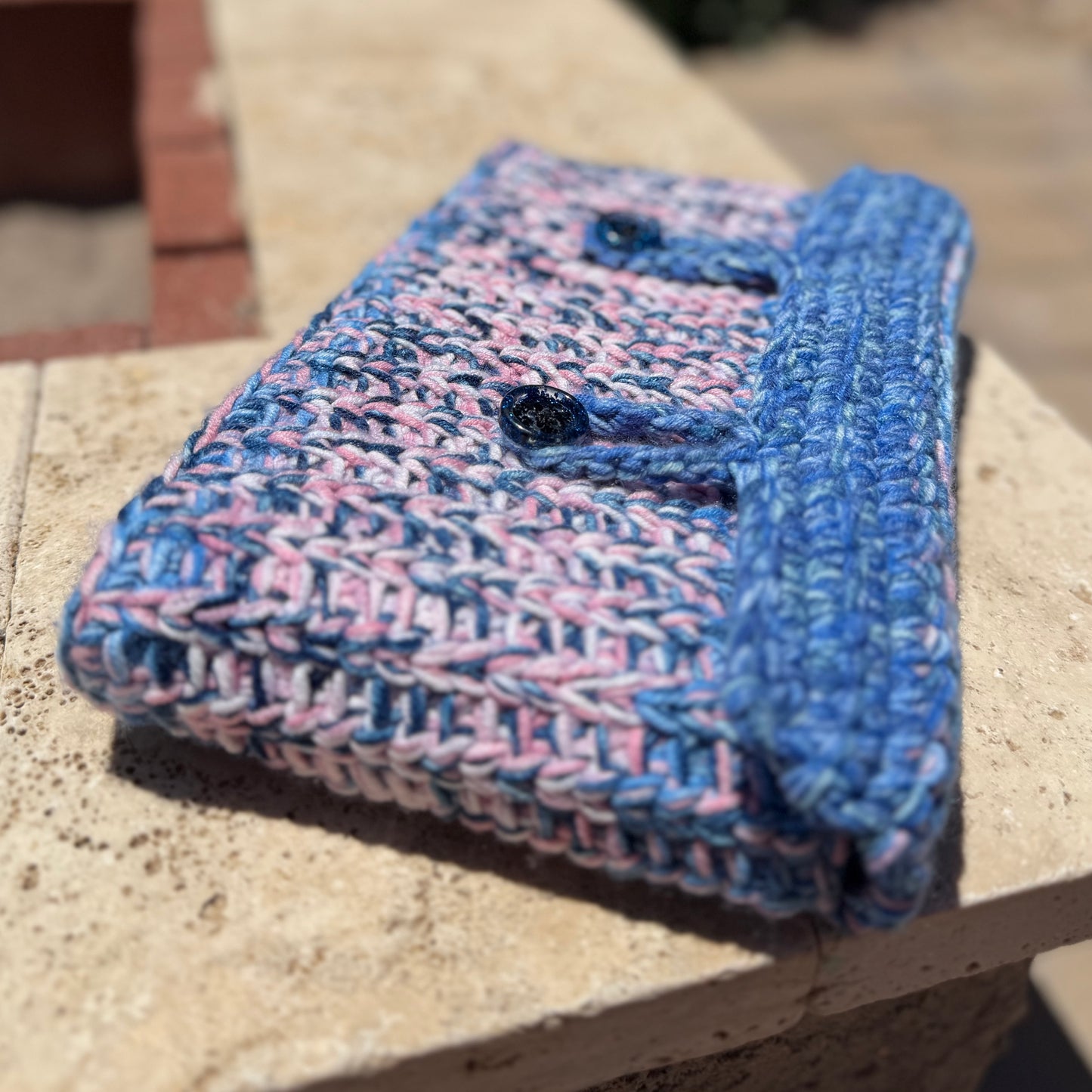 Crochet Book Cover