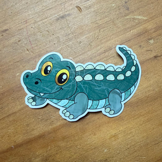 Crocogator Sticker