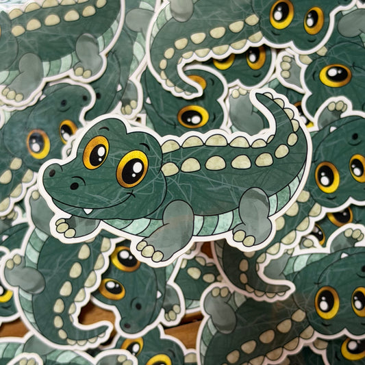 Crocogator Sticker