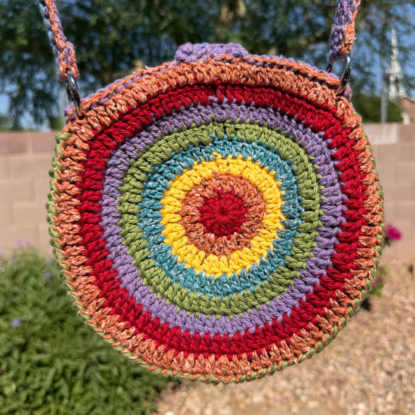 Rainbow Circle Bag