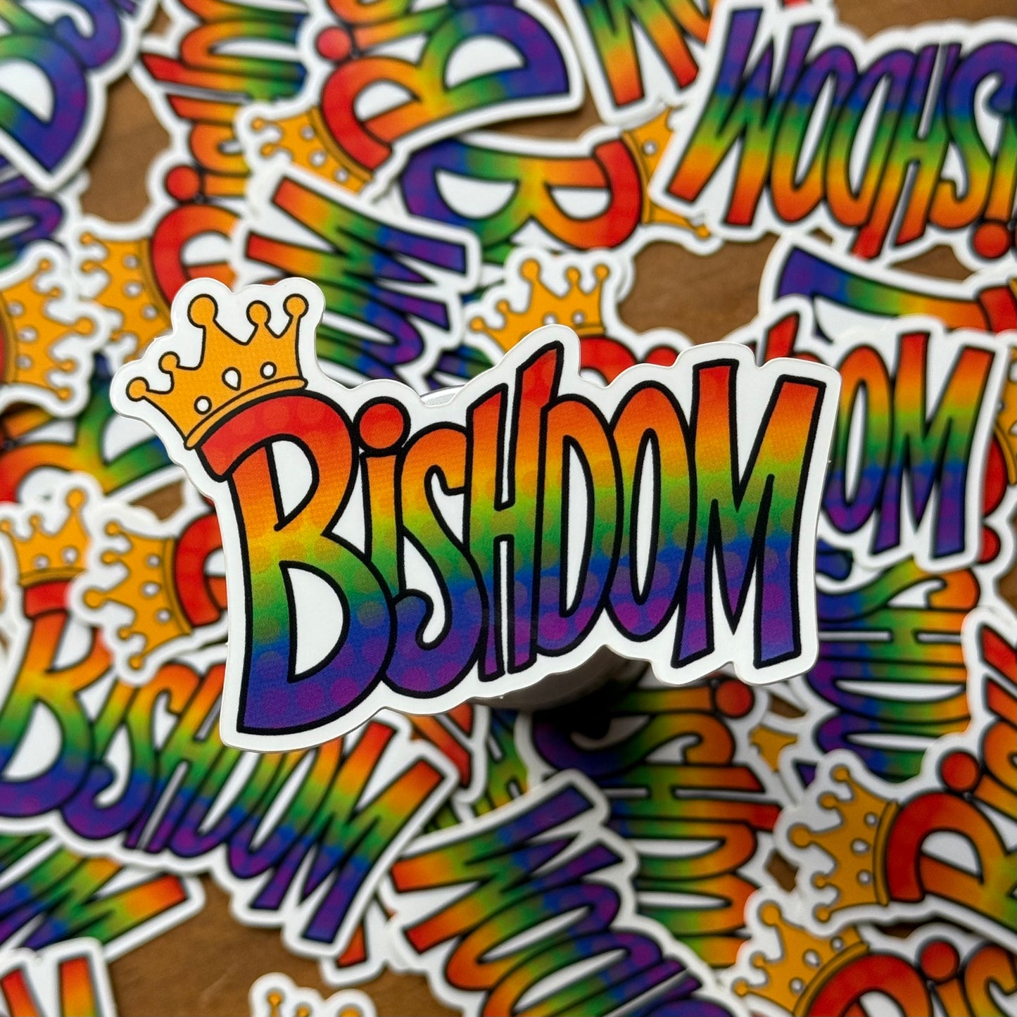 Bishdom Sticker