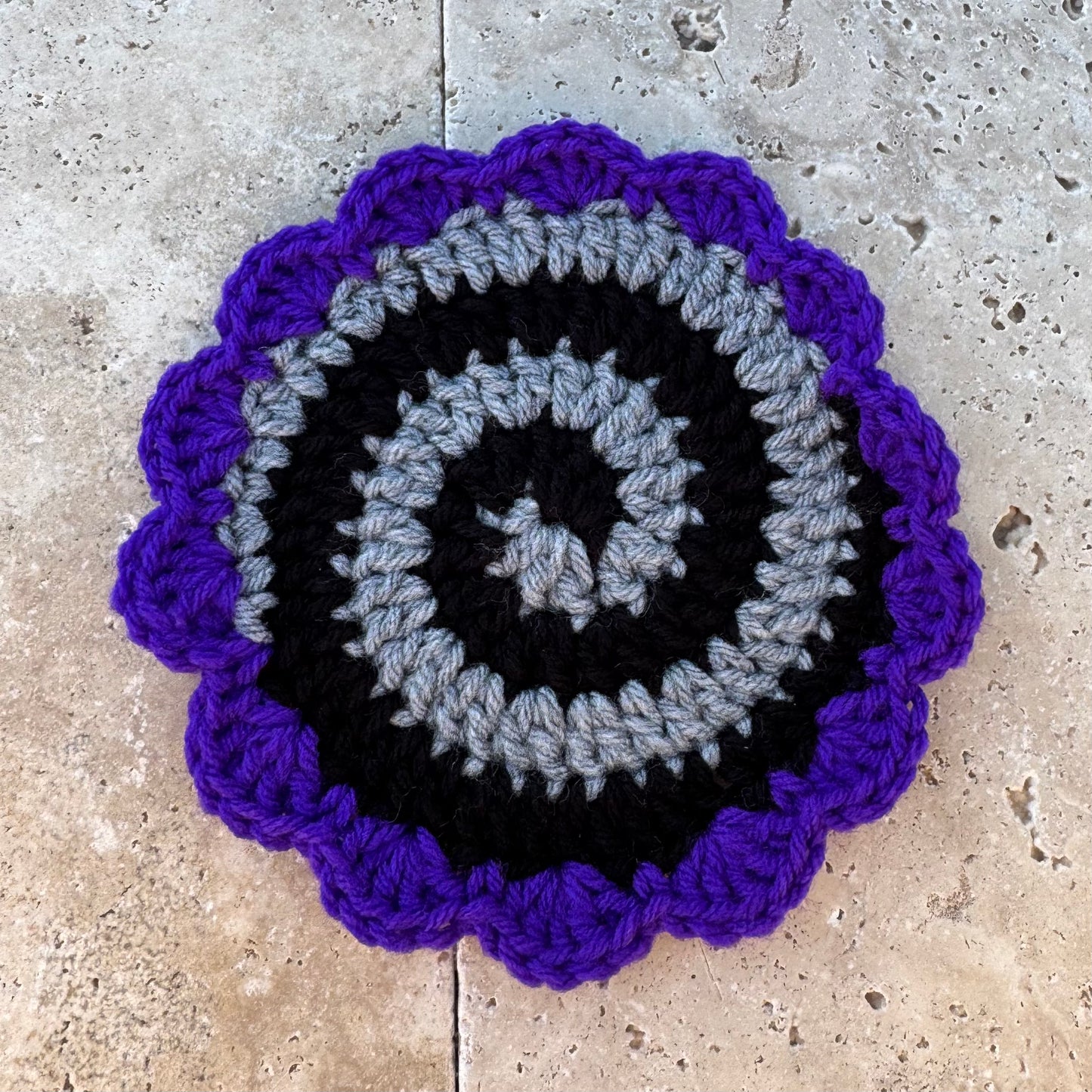 Spiral Coaster Purple