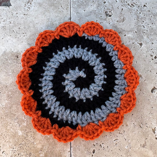 Spiral Coaster Burnt Orange