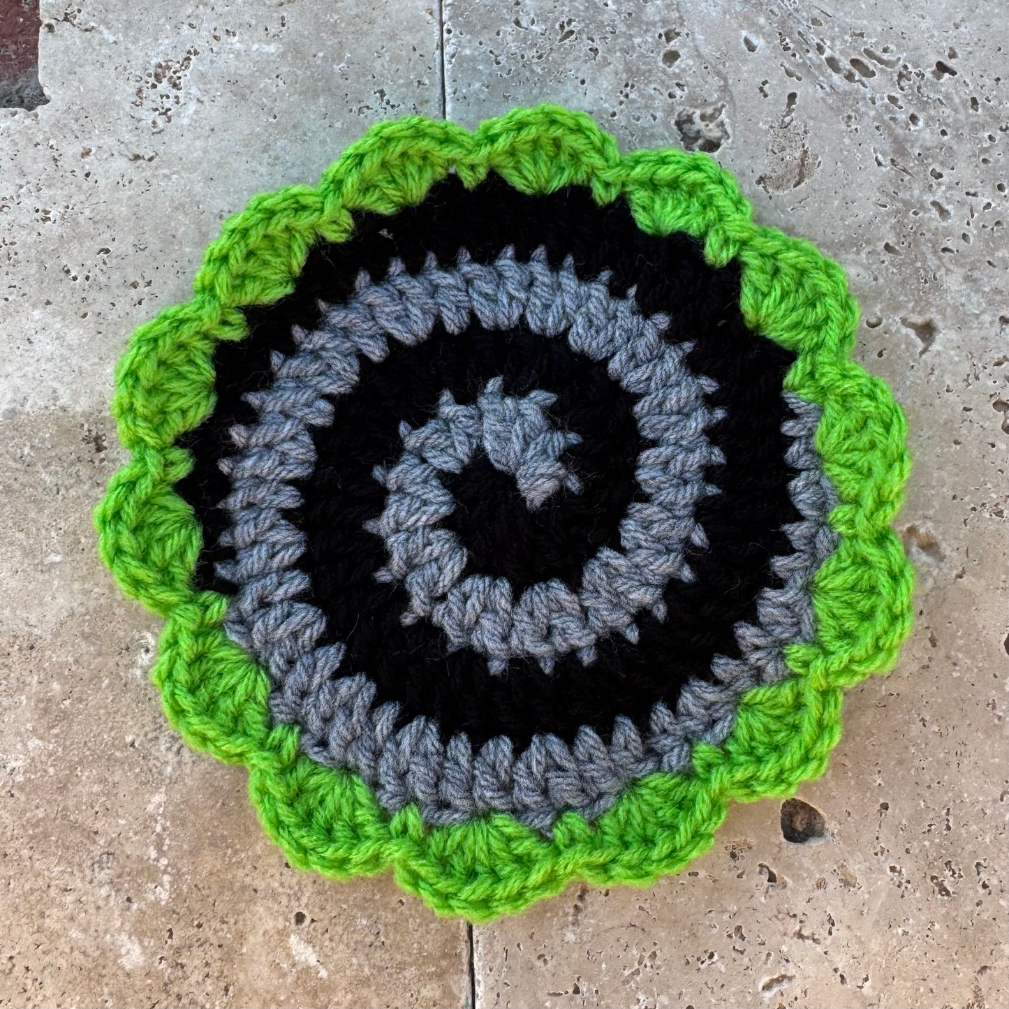 Spiral Coaster Green