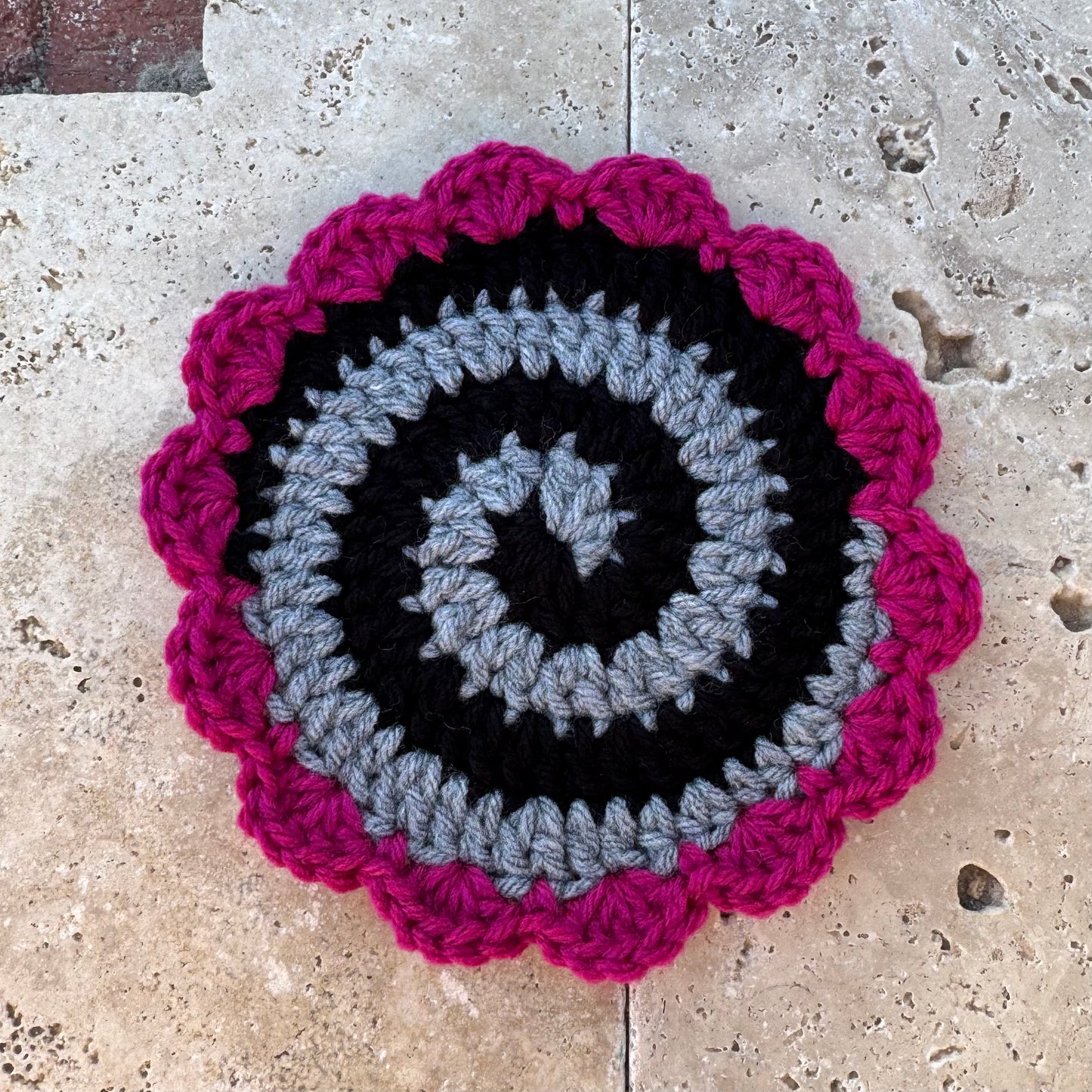 Spiral Coaster Magenta