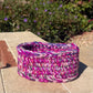 Pink & Purple Oval Basket