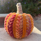 Orange Wheat Stitch Pumpkin