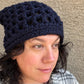 Waffle Cone Hat - Dark Blue