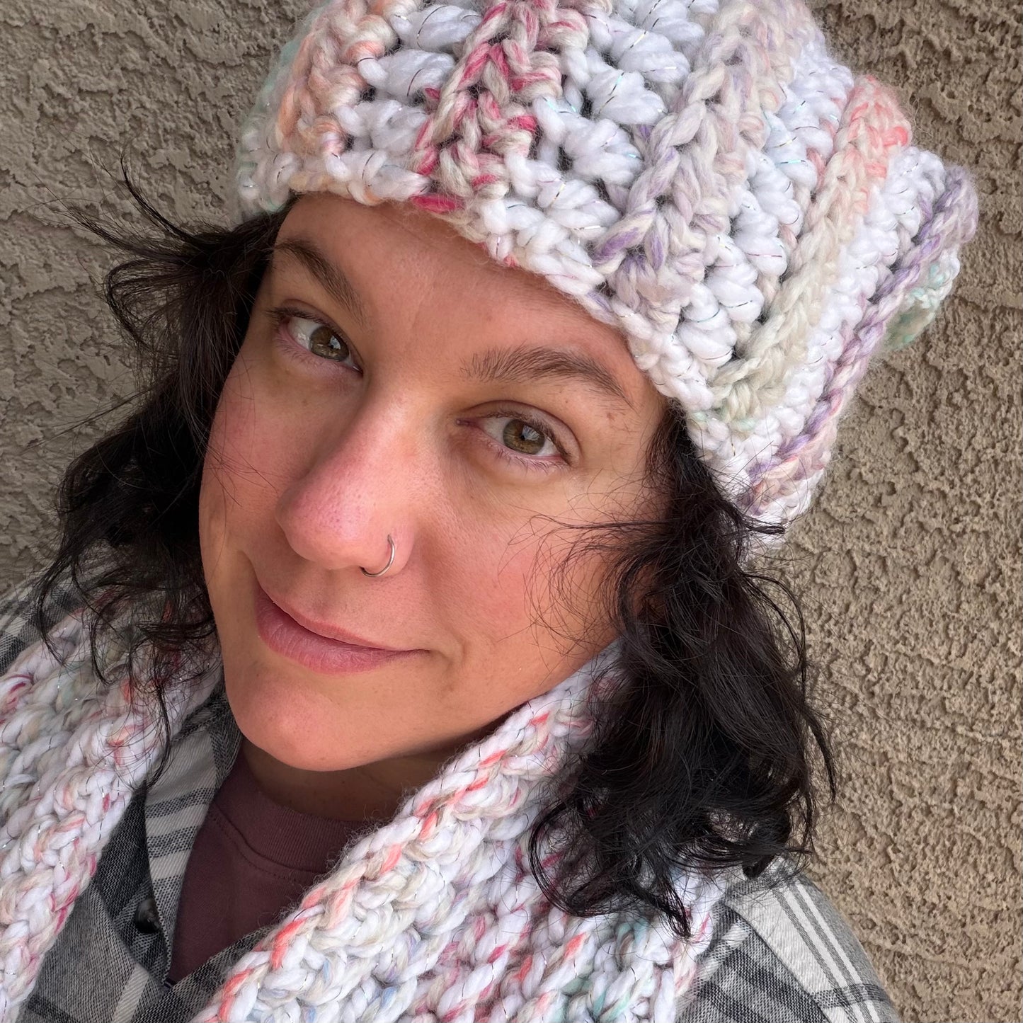 Hat & Extra Long Scarf Set