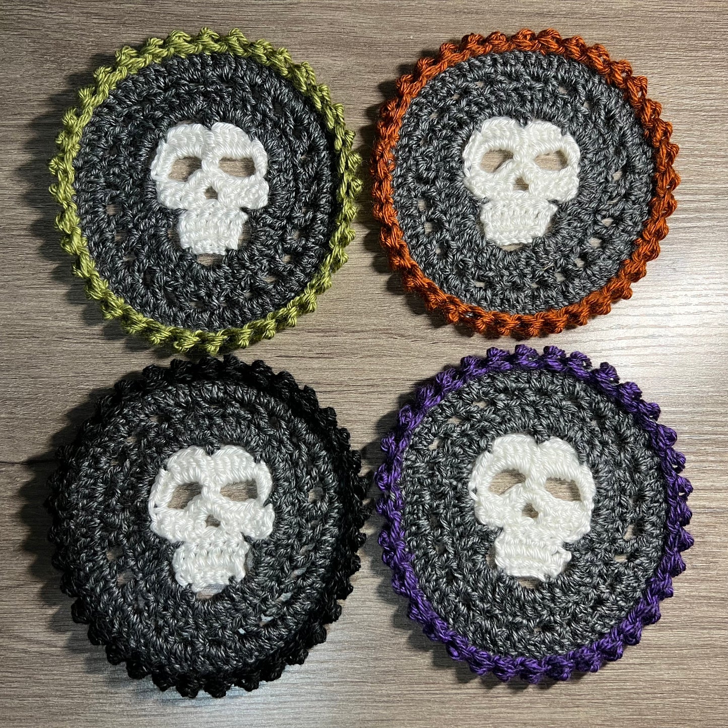 Oversized Skull Coasters