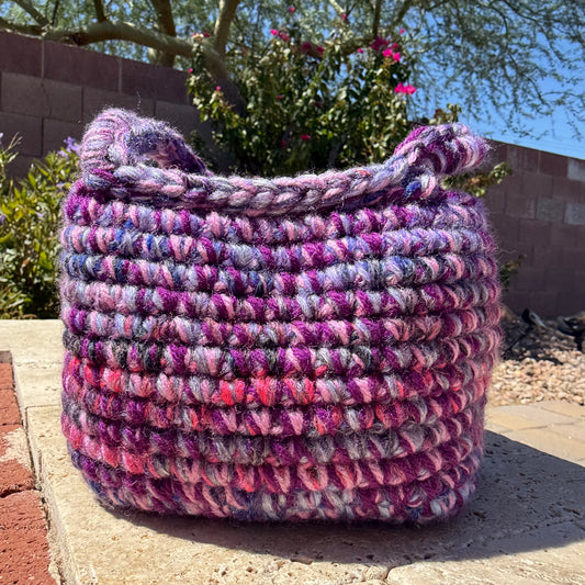 Custom Medium Basket With Handles