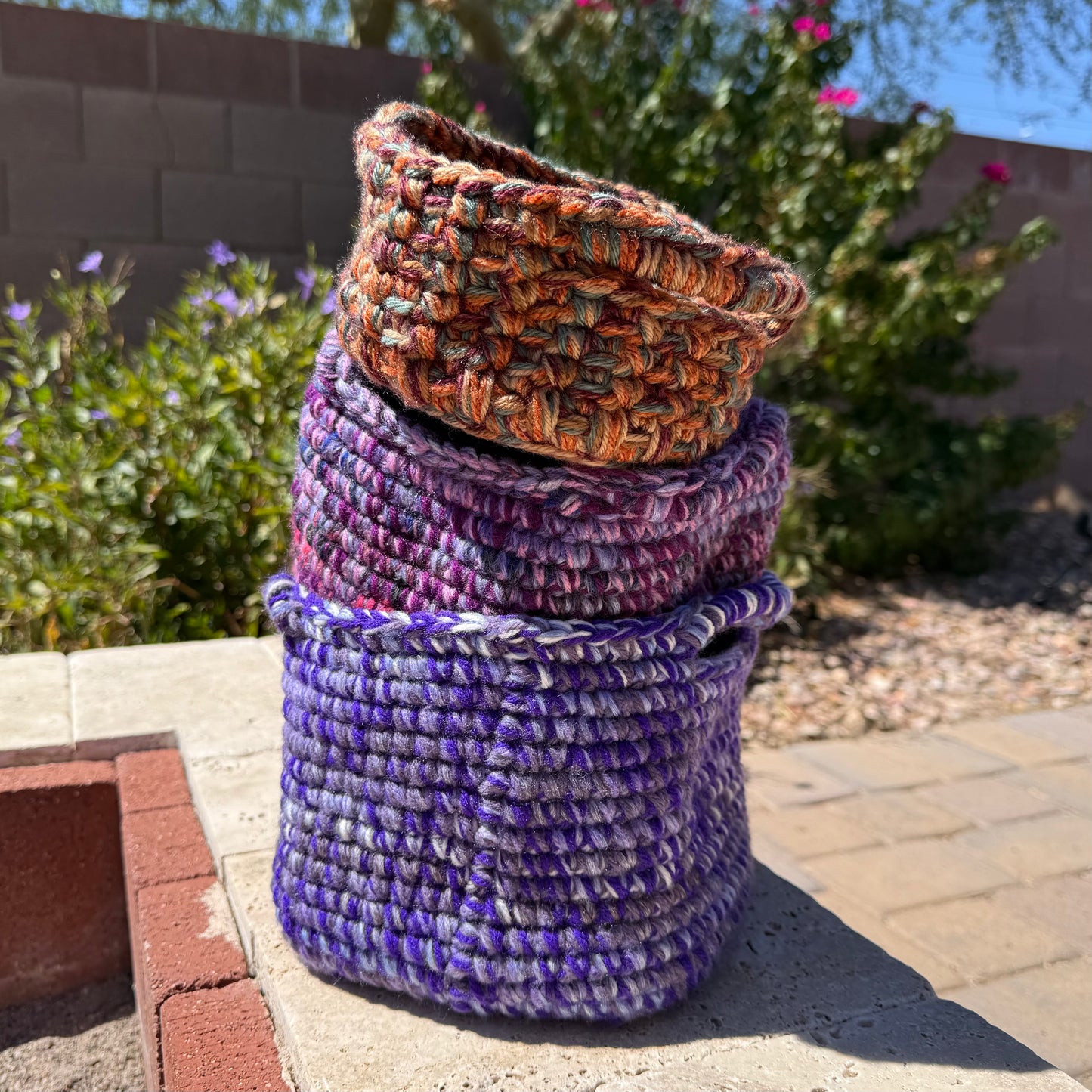 Custom 3 Basket Set