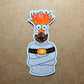 Bekter Mashup 3" Matte Waterproof Sticker