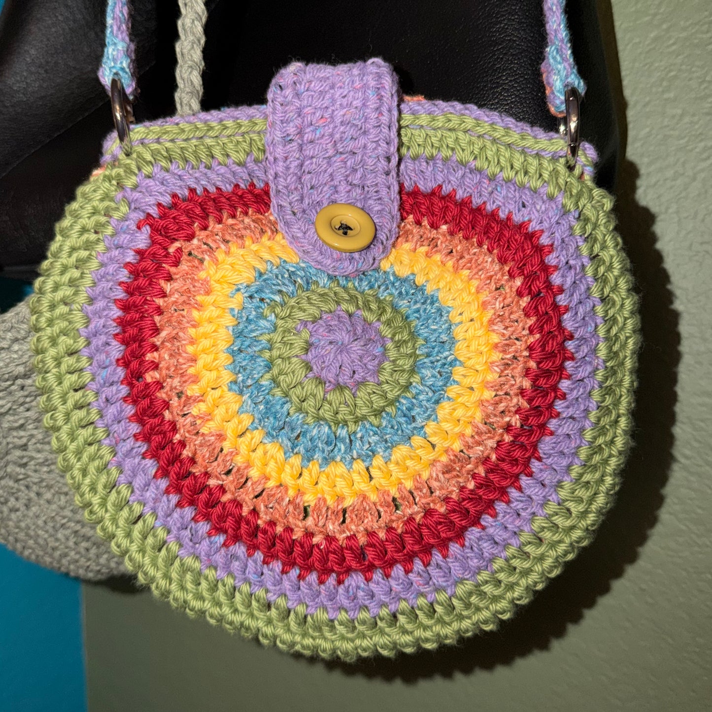 Rainbow Circle Bag