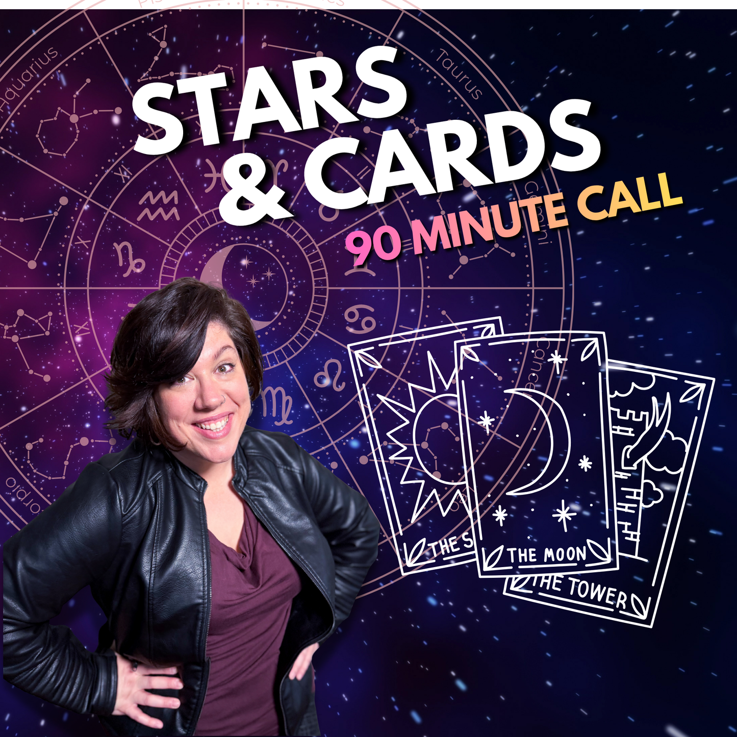90 MINUTE VIRTUAL STARS & CARDS READING