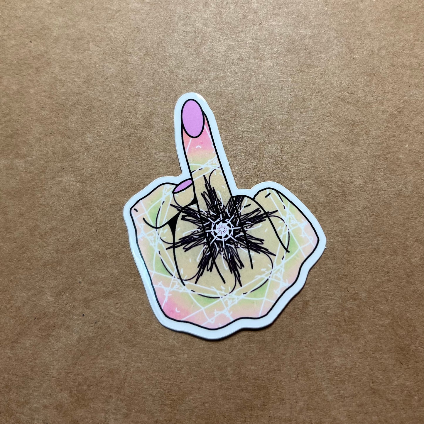 Middle Finger Sticker