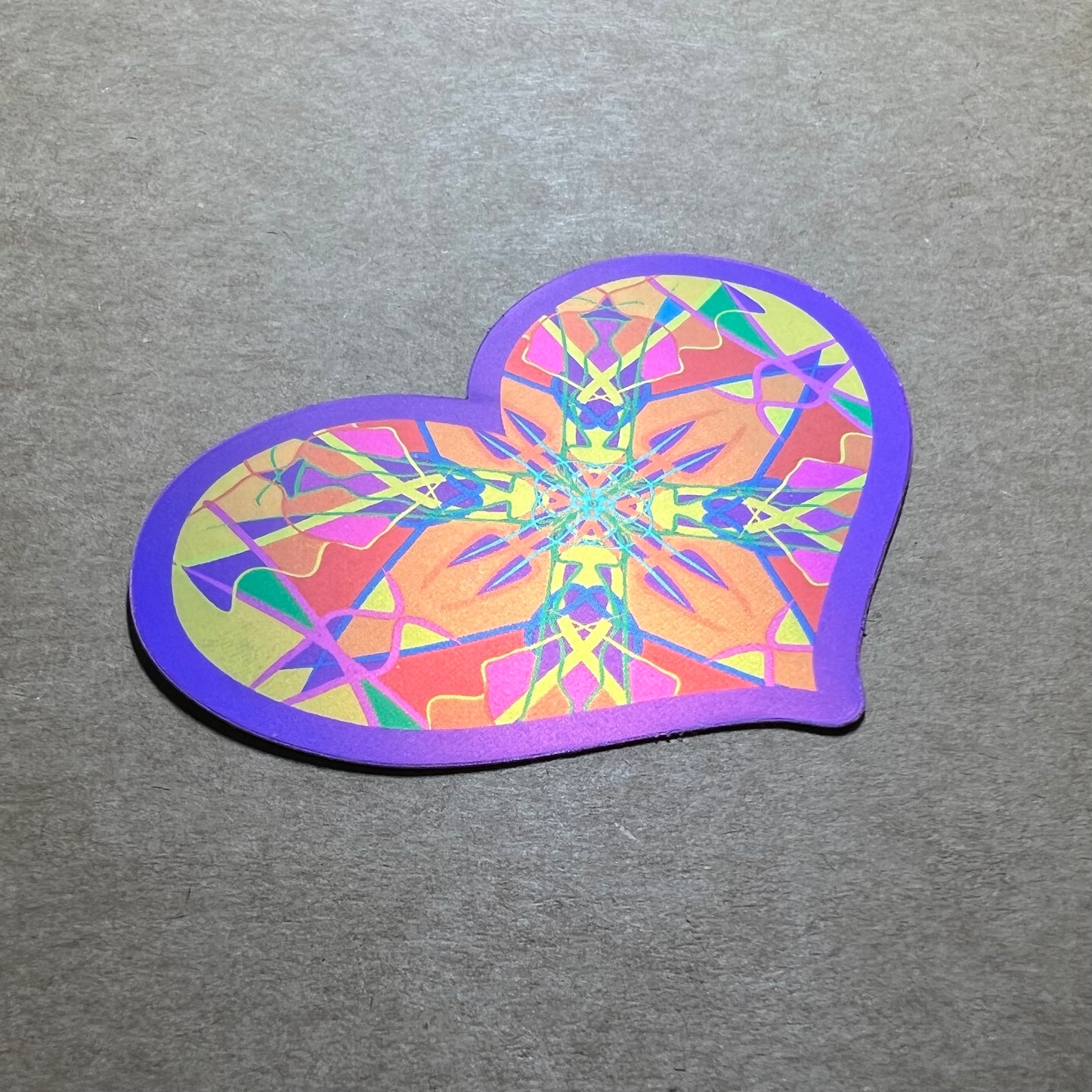 Heart Sticker | Harrison's Autism Art