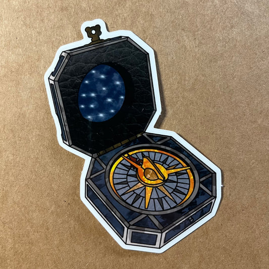 Compass Sticker | July Patreon | Harrison's Autism Art