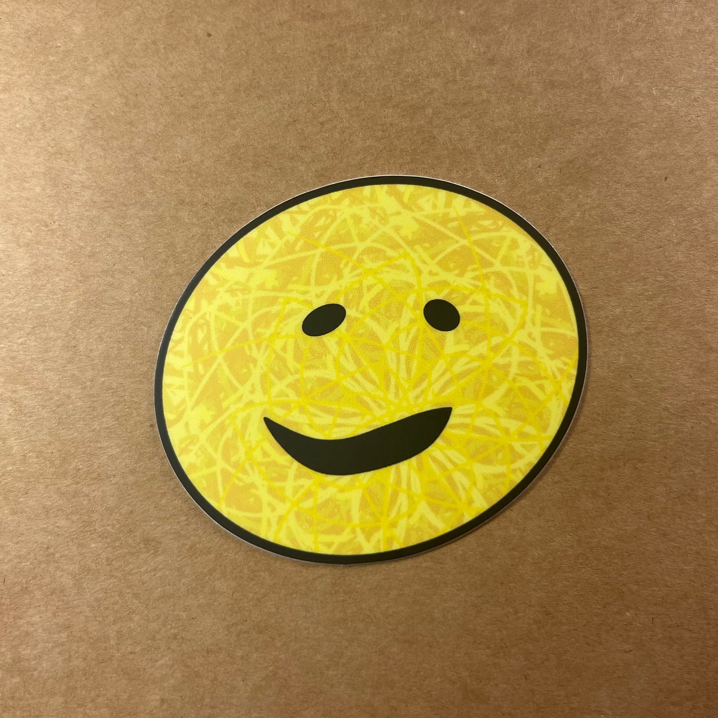 Happy Face 3" Matte Sticker | Harrison's Autism Art