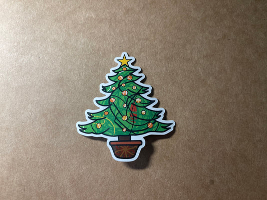 Christmas Tree Sticker