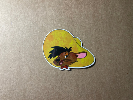 Fast Rat Sticker | Harrison's Autism Art