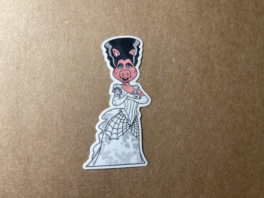 Hog Bride Sticker | Harrison's Autism Art