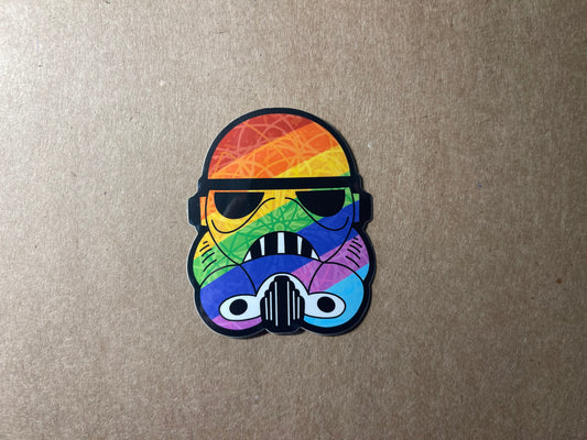 Pride Trooper Sticker | Harrison's Autism Art