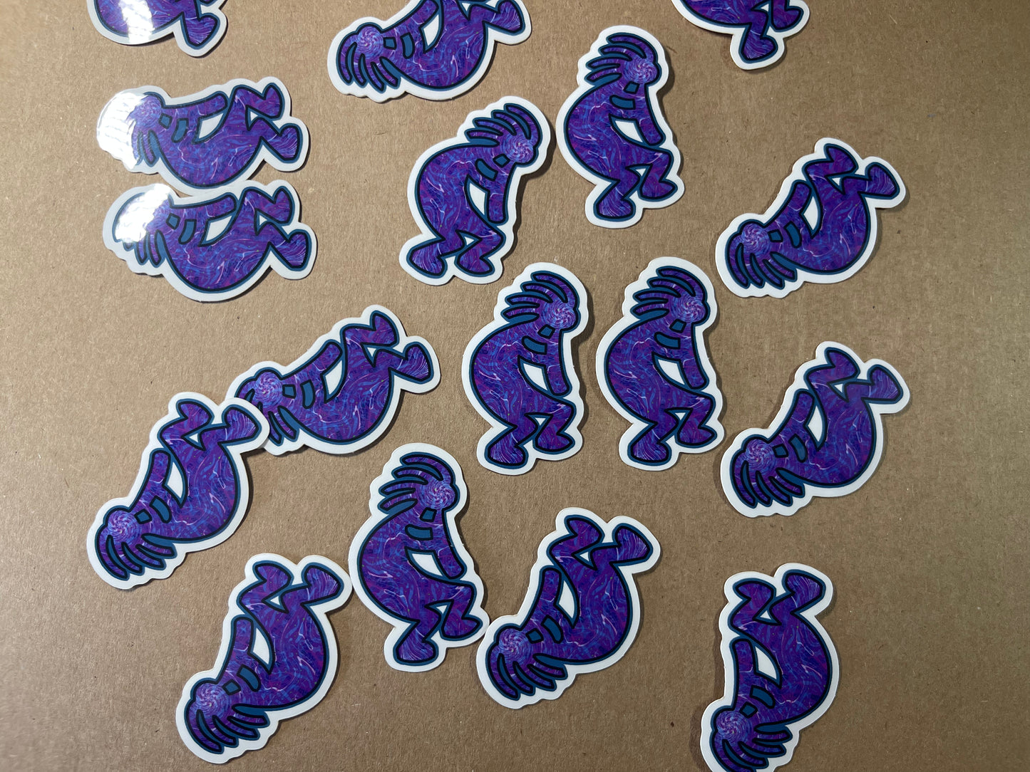 Kokopelli Mini Sticker | Harrison's Autism Art