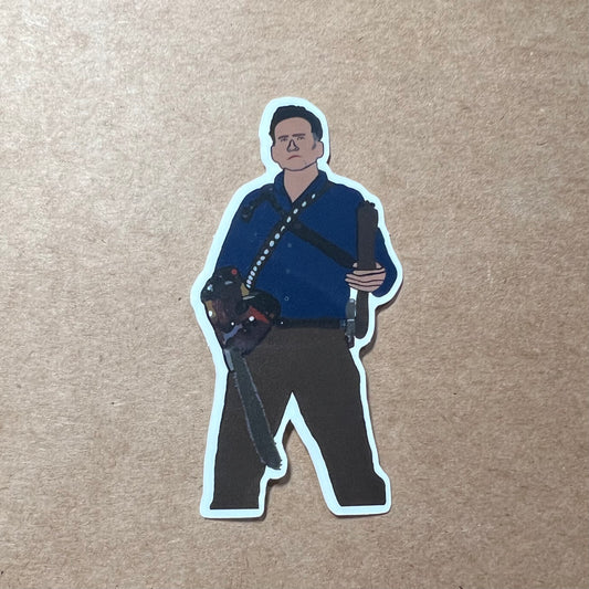 Lucas' Evil Dude Sticker