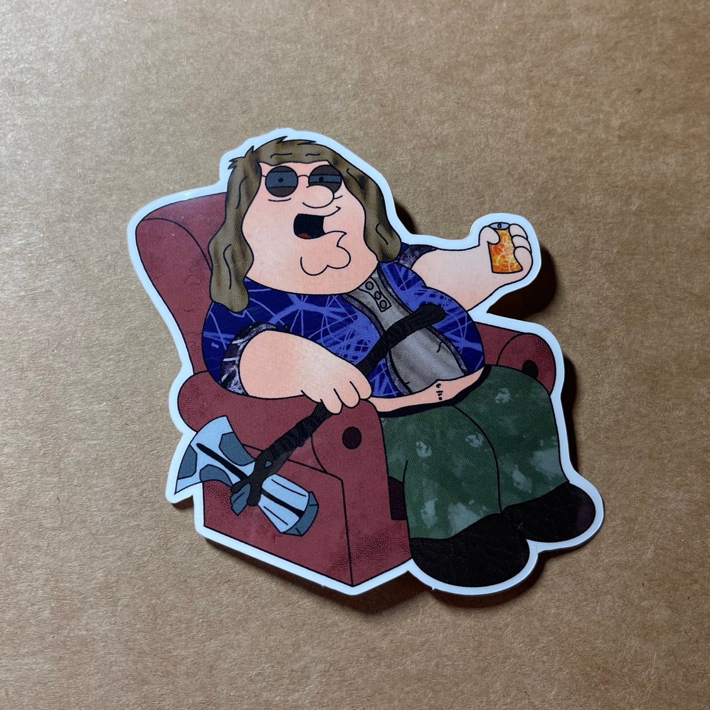 May Patreon | Pizza Guy Sticker | Harrison's Autism Art