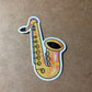 Saxophone Sticker