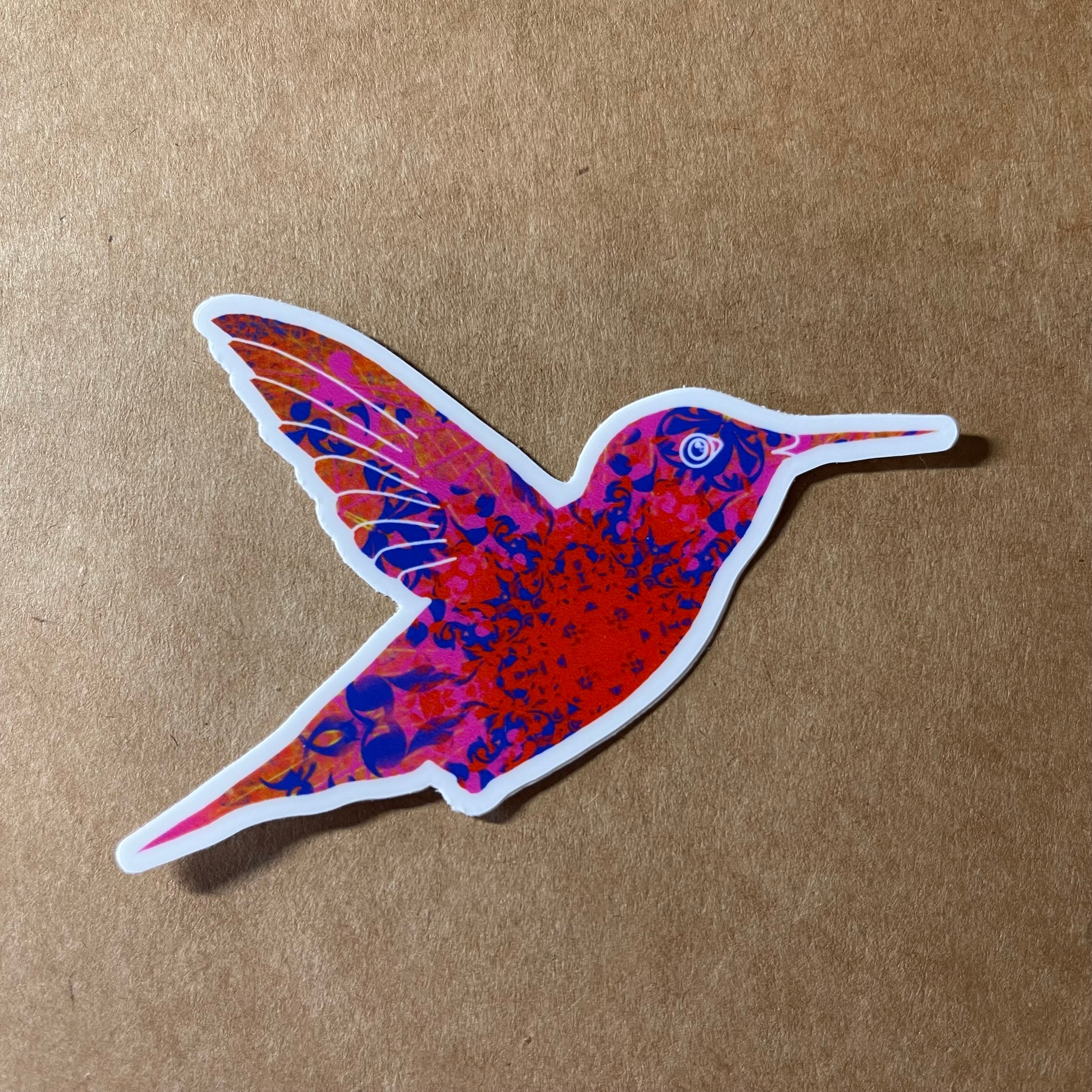 Hummingbird Sticker (Matte) – Harrizona Dream