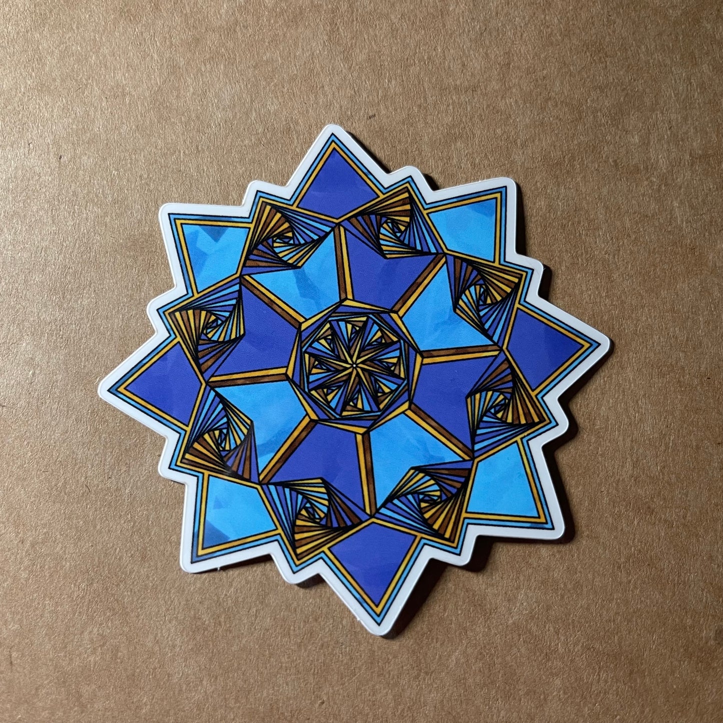 Blue Star Sticker