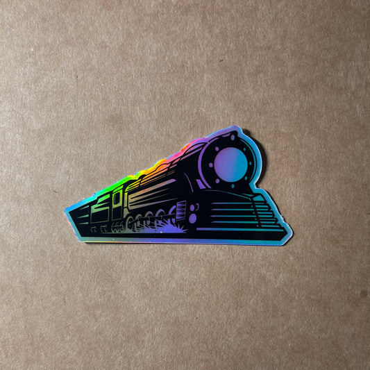 Train Sticker (Holographic)